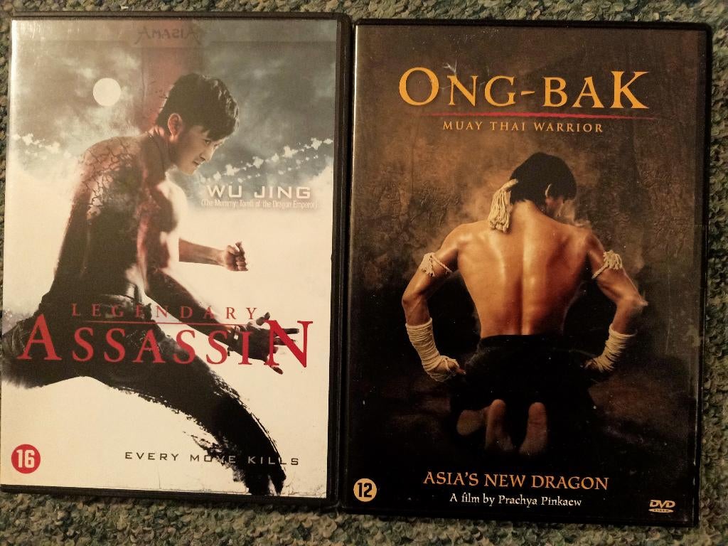 Wu Jing en Ong-Bak #mma, Alle leeftijden, Ophalen of Verzenden, Zo goed als nieuw, Martial Arts