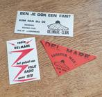 Stickers amateur zender vrije radio, DELMARE, Den Haag, Ophalen of Verzenden