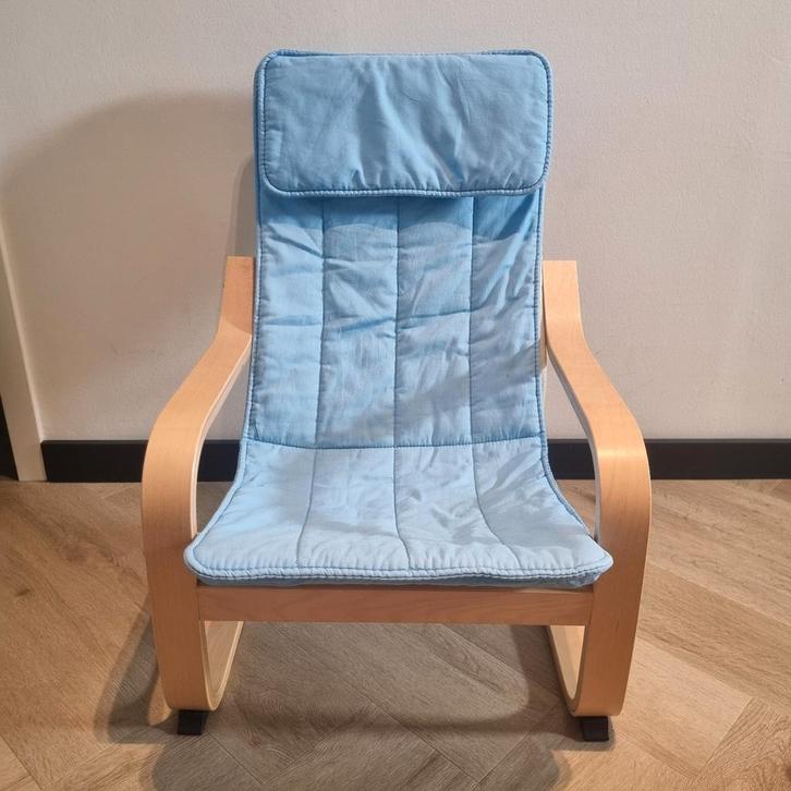 Ikea kinderstoel Pöang, Kinderen en Baby's, Kinderkamer | Tafels en Stoelen, Zo goed als nieuw, Stoel(en), Ophalen