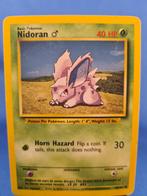 Nidoran  55/102 - Base, Hobby en Vrije tijd, Verzamelkaartspellen | Pokémon, Gebruikt, Losse kaart, Verzenden