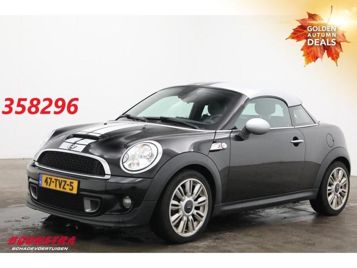 MINI Cooper S Coupé 1.6 Chili OrgNL+NAP BiXenon Leder Navi, Auto's, Mini, Bedrijf, Te koop, Cooper S, ABS, Airconditioning, Alarm