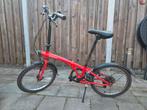 BTWIN vouwfiets rood met versnellingen, Gebruikt, Minder dan 14 inch, Heren, Versnellingen