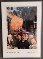 Peter Blake - voor Vincent van Gogh Offset lithografie, Gebruikt, Overige typen, Ophalen of Verzenden, 75 cm of meer