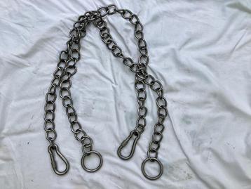 Tweespan disselkettingen rvs nu in prijs verlaagd beschikbaar voor biedingen