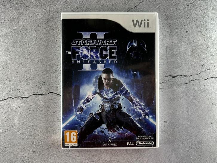 Star Wars the Force Unleashed II Nintendo Wii, Spelcomputers en Games, Games | Nintendo Wii, Gebruikt, Avontuur en Actie, 1 speler