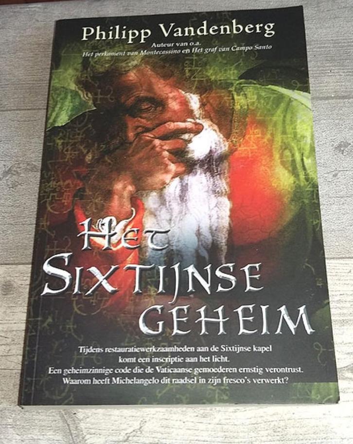 Boek van PHILLIP VANDENBERG: Het Sixtijnse Geheim, Boeken, Thrillers, Zo goed als nieuw, Verzenden