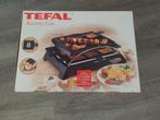 Zgan gourmette tefal raclette grill 2x gebruikt pannen en sp, Witgoed en Apparatuur, Gourmetstellen, Ophalen of Verzenden, Zo goed als nieuw