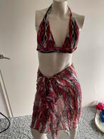 Gideon oberson bikini maat 40 met bijpassend pareo, ., Ophalen of Verzenden, ., Bikini