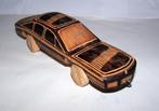 Prachtige met de hand gesneden houten auto. Mercedes Benz., Antiek en Kunst, Curiosa en Brocante, Ophalen of Verzenden