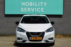 Nissan Micra 1.0 IG-T N-Design AC Cruise CarPlay LED 1ste ei, Stof, Gebruikt, Wit, Handgeschakeld