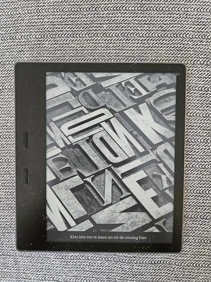 Kindle Oasis 9e Generatie WiFi, Computers en Software, E-readers, Zo goed als nieuw, 7 inch, 8 GB, Bluetooth, Touchscreen, Audio