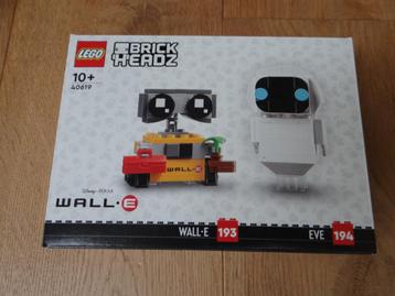 Lego 40619 Brick Headz Wall-E en Eve nieuw beschikbaar voor biedingen
