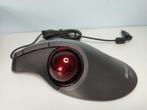 Microsoft TrackBall Optical (USB), Computers en Software, Muizen, Bedraad, Rechtshandig, Microsoft, Gebruikt