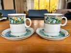 2 x kop en schotel van de Mosa., Huis en Inrichting, Keuken | Servies, Ophalen of Verzenden, Zo goed als nieuw, Overige stijlen