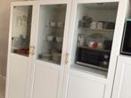IKEA Buffetkast met glazen deuren, Huis en Inrichting, Kasten | Buffetkasten, Ophalen, Zo goed als nieuw, 25 tot 50 cm, 200 cm of meer