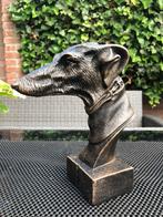 buste beeld hond windhond whippet hazewindhond, Ophalen of Verzenden