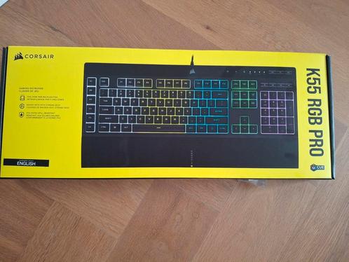 Keyboard - Corsair K55 RGB PRO, Computers en Software, Toetsenborden, Zo goed als nieuw, Qwerty, Ophalen