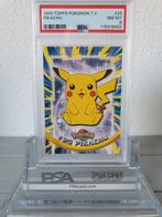 Pikachu TOPPS PSA 8 #25 1999 T.V. Animation Pokemon, Ophalen of Verzenden, Nieuw