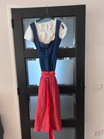 Dirndl Jurk - Maat 38 tirolerjurk, Maat 38/40 (M), Carnaval, Ophalen of Verzenden, Zo goed als nieuw