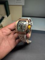 Richard mille 11-03 rose kast witte band, Sieraden, Tassen en Uiterlijk, Ophalen of Verzenden, Nieuw, Overige merken