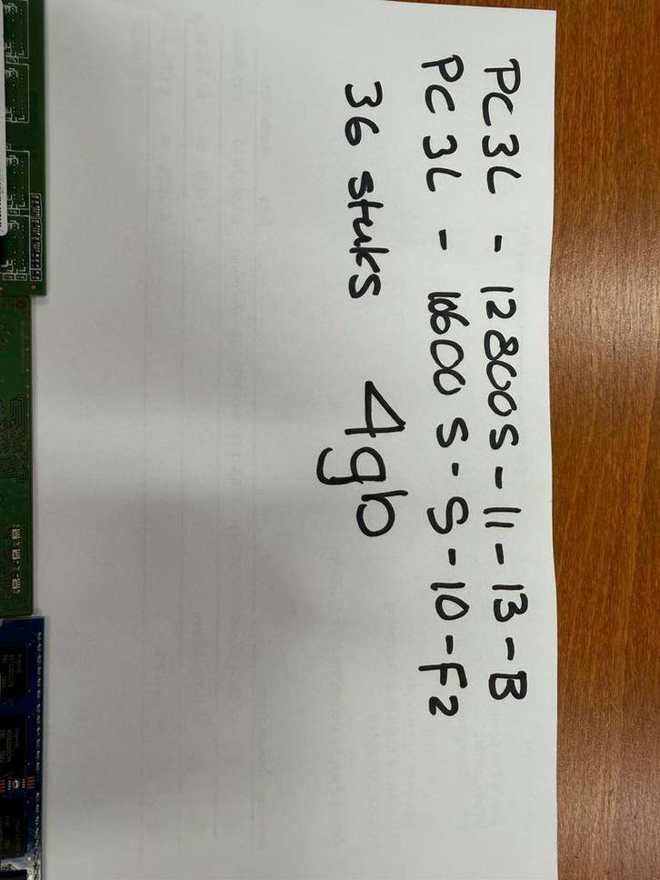 Diverse SO-DIMM PC3 & PC4 4GB (Schaarste WEG=WEG), Computers en Software, RAM geheugen, Zo goed als nieuw, Laptop, DDR4, Ophalen of Verzenden