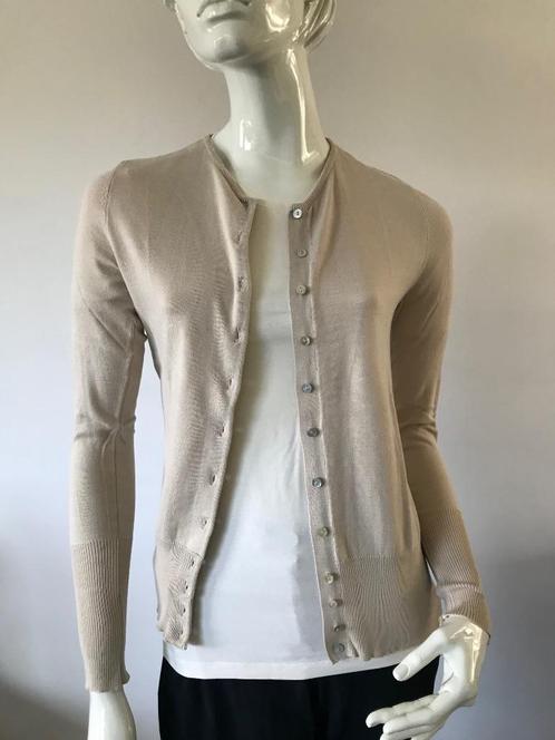 Mooi vest van Erny van Reijmersdal maat S, Kleding | Dames, Truien en Vesten, Zo goed als nieuw, Maat 38/40 (M), Beige, Ophalen of Verzenden