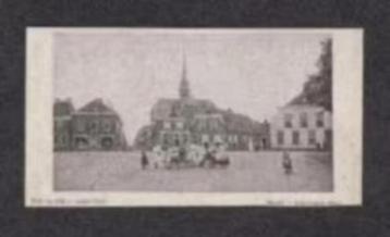 Kalenderplaatje Coevorden Markt Kinderen 1910. beschikbaar voor biedingen