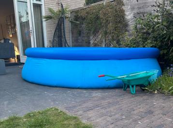 Intex Easy Set Opblaaszwembad Set - Ø 305 x 76 + filterpomp beschikbaar voor biedingen