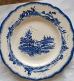 Antiek blauw Delft bord, Antiek en Kunst, Ophalen of Verzenden