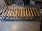 2 bedden met een inklapbaar bed om eronder te schuiven, Huis en Inrichting, Slaapkamer | Bedden, Ophalen, 90 cm, Eenpersoons, Zo goed als nieuw