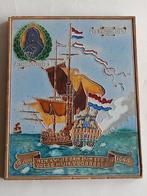 Westraven cloisonne tegel 7 Provincien schip 16 x 20 cm, Ophalen