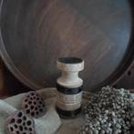 10540 K Oude kruik kandelaar, Antiek en Kunst, Antiek | Kandelaars, Verzenden, Overige materialen