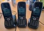 Gigaset AS405 Telefoon met 3 Handsets, Ophalen of Verzenden, Gebruikt, 3 handsets, Stralingsarm