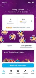 Disneykransjes AH spaaractie volle kaart, Verzamelen, Supermarktacties, Albert Heijn, Ophalen