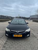 Honda Civic 1.3 Vtec Hybrid 4DR C-tr. 2008 Zwart, Auto's, 65 €/maand, Electronic Stability Program (ESP), Zwart, Origineel Nederlands