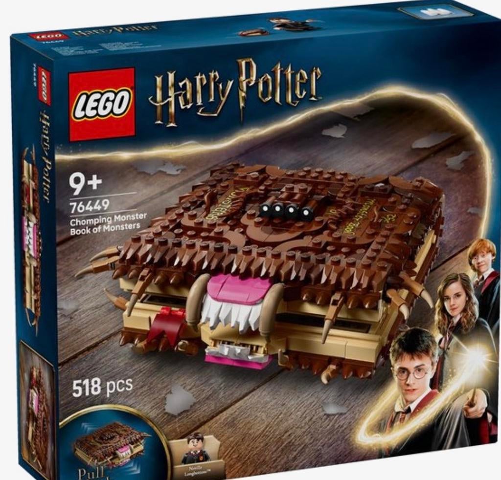 LEGO Harry Potter Monster Boek 76449, Kinderen en Baby's, Speelgoed | Duplo en Lego, Ophalen of Verzenden, Nieuw, Complete set