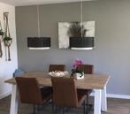 Eetkamer hanglamp met dubbele lampenkappen, Ophalen