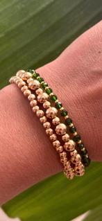 Gouden armbanden, Sieraden, Tassen en Uiterlijk, Armbanden, Verzenden, Nieuw, Goud, Met bedels of kralen