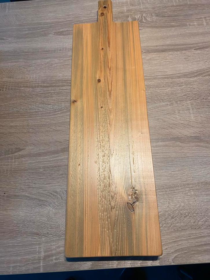 Houten Serveerplank met Handvat, Huis en Inrichting, Keuken | Keukenbenodigdheden, Zo goed als nieuw, Ophalen