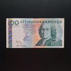 100 kronen Zweden #057, Postzegels en Munten, Bankbiljetten | Europa | Niet-Eurobiljetten, Verzenden, Overige landen, Los biljet
