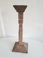 Houten Kandelaar, Antiek en Kunst, Antiek | Kandelaars, Ophalen of Verzenden, Overige materialen