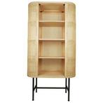 Boho kast julius webbing hoog open rotan, Huis en Inrichting, Kasten | Overige, Ophalen, Zo goed als nieuw