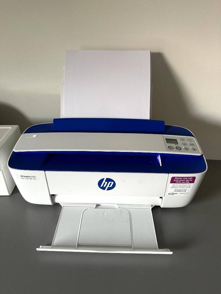 HP printer DeskJet 3760 All-in-One (C. Blue) XMO2, Computers en Software, Printers, Zo goed als nieuw, Printer, Inkjetprinter