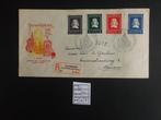 FDC's Nederland 3x 1952 waarvan een aangetekend en 1x 1960., Postzegels en Munten, Postzegels | Nederland, Ophalen of Verzenden