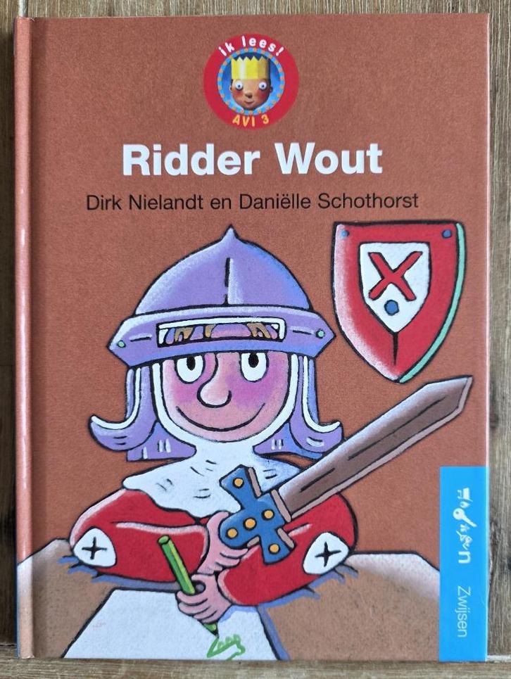 Ridder Wout - Groep 3 - AVI 3 - AVI E3 - Dirk Nielandt, Boeken, Kinderboeken | Jeugd | onder 10 jaar, Zo goed als nieuw, Fictie algemeen