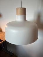 IKEA Bunkeflo Lamp - Wit met Hout, Huis en Inrichting, Lampen | Hanglampen, Ophalen, Scandinavisch, Japandi, Zo goed als nieuw