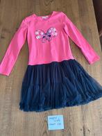 Happy girls roze longsleeve jurk jurkje  maat 128 134 ZGAN, Ophalen of Verzenden, Zo goed als nieuw, Meisje, Jurk of Rok