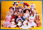 Vintage Jumbo Puzzel ''Antieke poppen'' 1000 st. nr: 1673, Ophalen, 500 t/m 1500 stukjes, Zo goed als nieuw, Legpuzzel