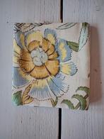Prachtige, linnen stof - bloem, zachte tinten, Hobby en Vrije tijd, Stoffen en Lappen, Overige kleuren, Nieuw, Ophalen of Verzenden