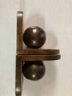 Houten Boeken steunen amsterdamse school, Antiek en Kunst, Ophalen of Verzenden